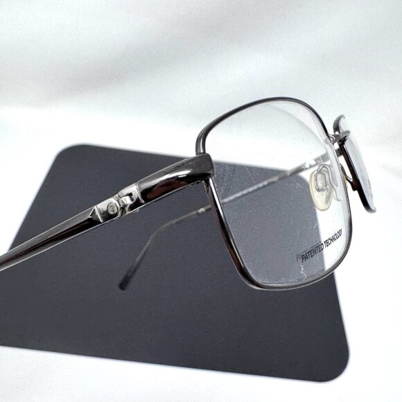 Easytwist 875 20 Gunmetal Turboflex 360 Hinges Eyeglass Frame 56 []18 Easy Twist - Picture 6 of 8